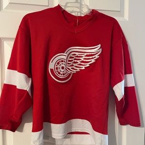 Boys Vintage Detroit Red Wing jersey